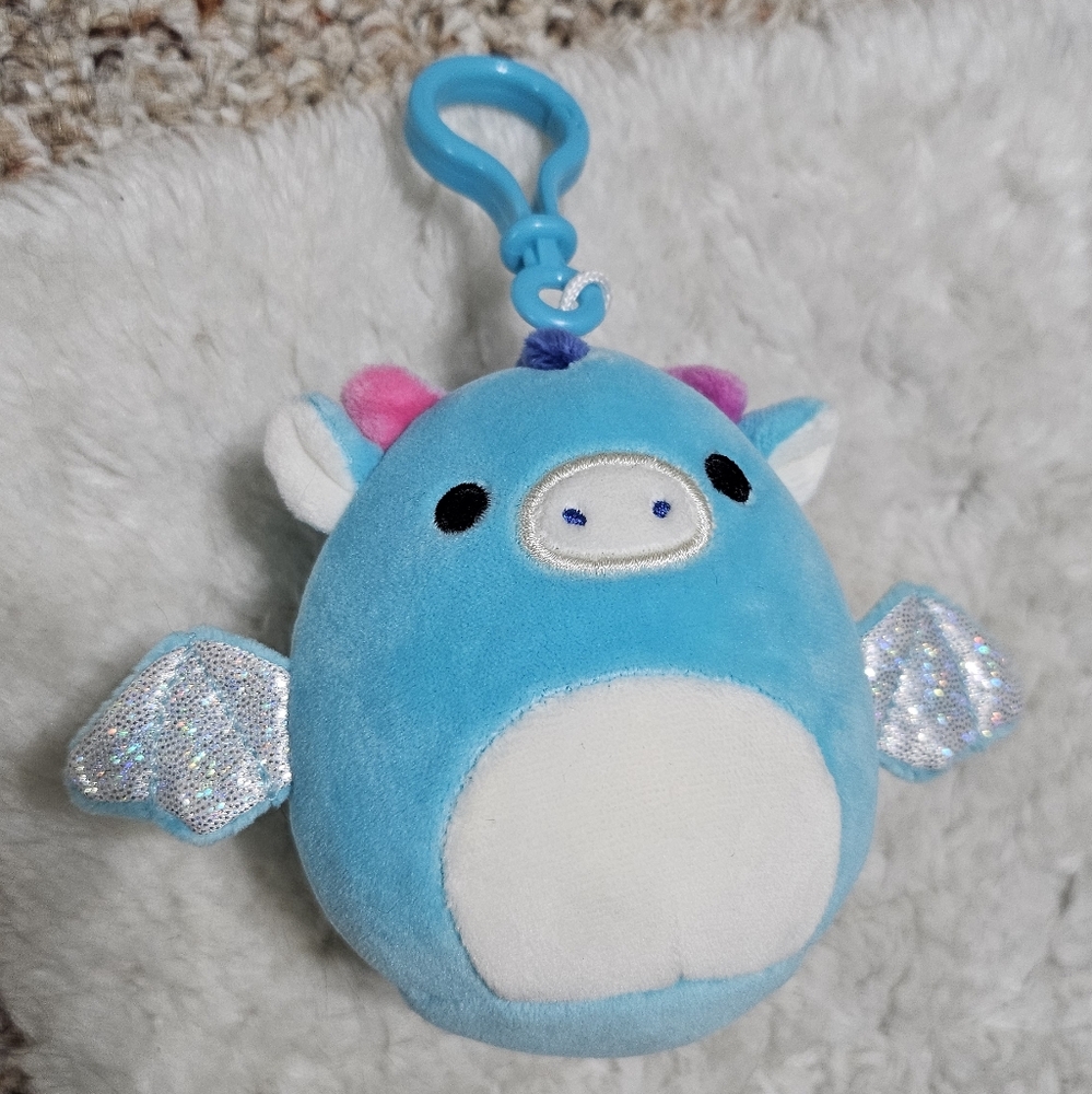 Squishmallows Clip Tatiana the Dragon